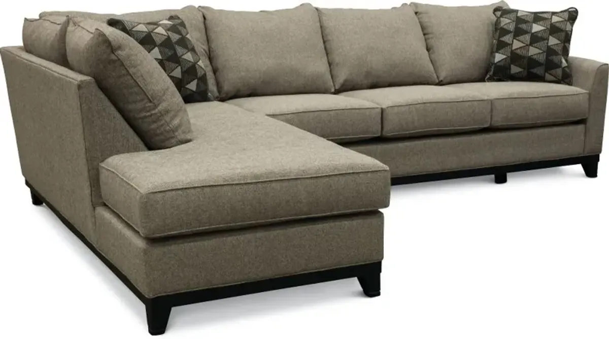 Emerson Gray 2 Piece Sectional