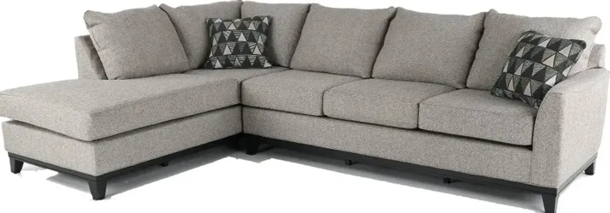 Emerson Gray 2 Piece Sectional