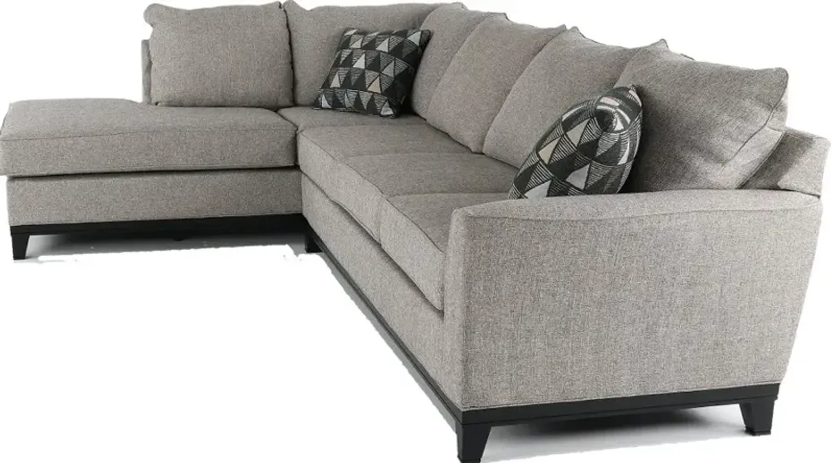 Emerson Gray 2 Piece Sectional