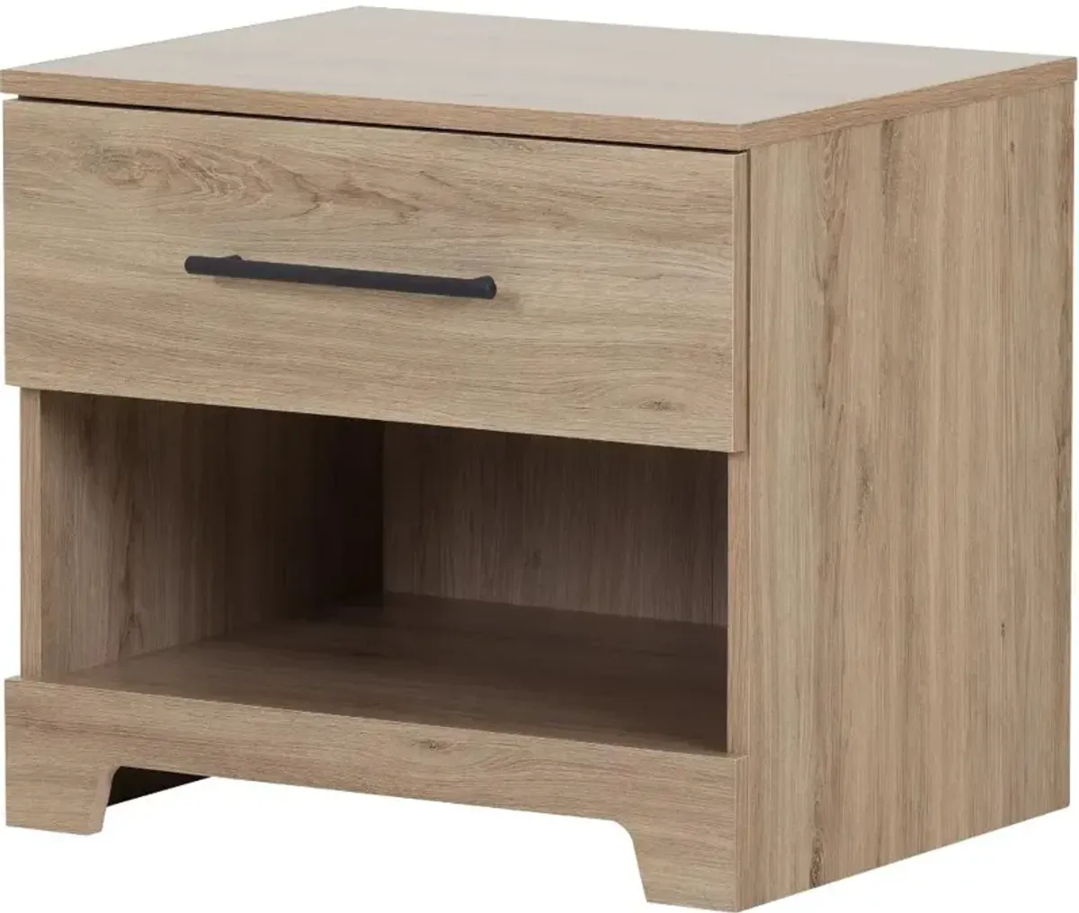 Rustic Oak Nightstand - South Shore