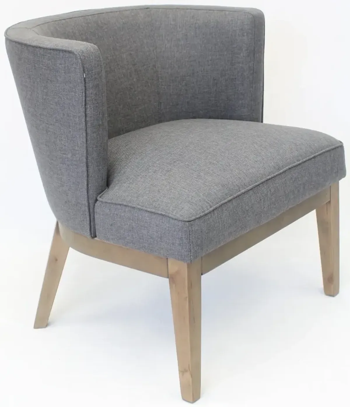 Slate Gray Oversized Accent Chair