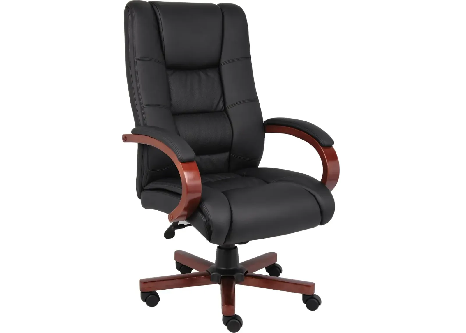 Black High-Back Executive Office Chair