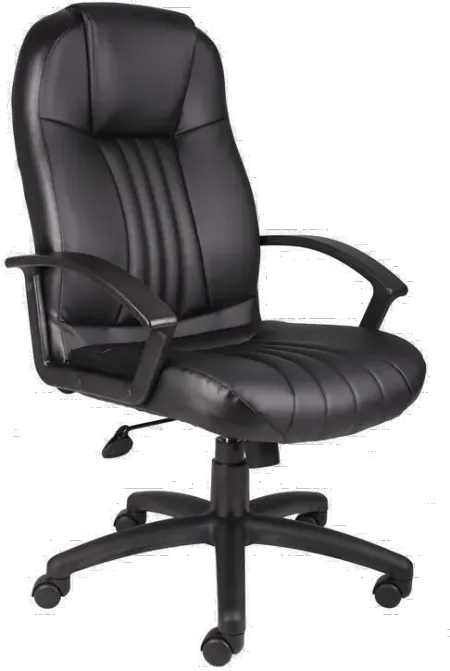 Black High-Back Executive Office Chair