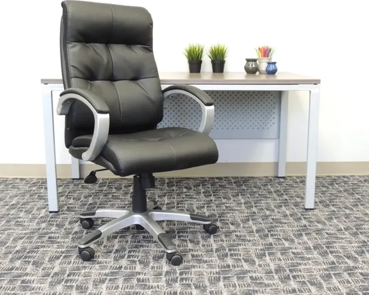 Black High-Back Executive Office Chair