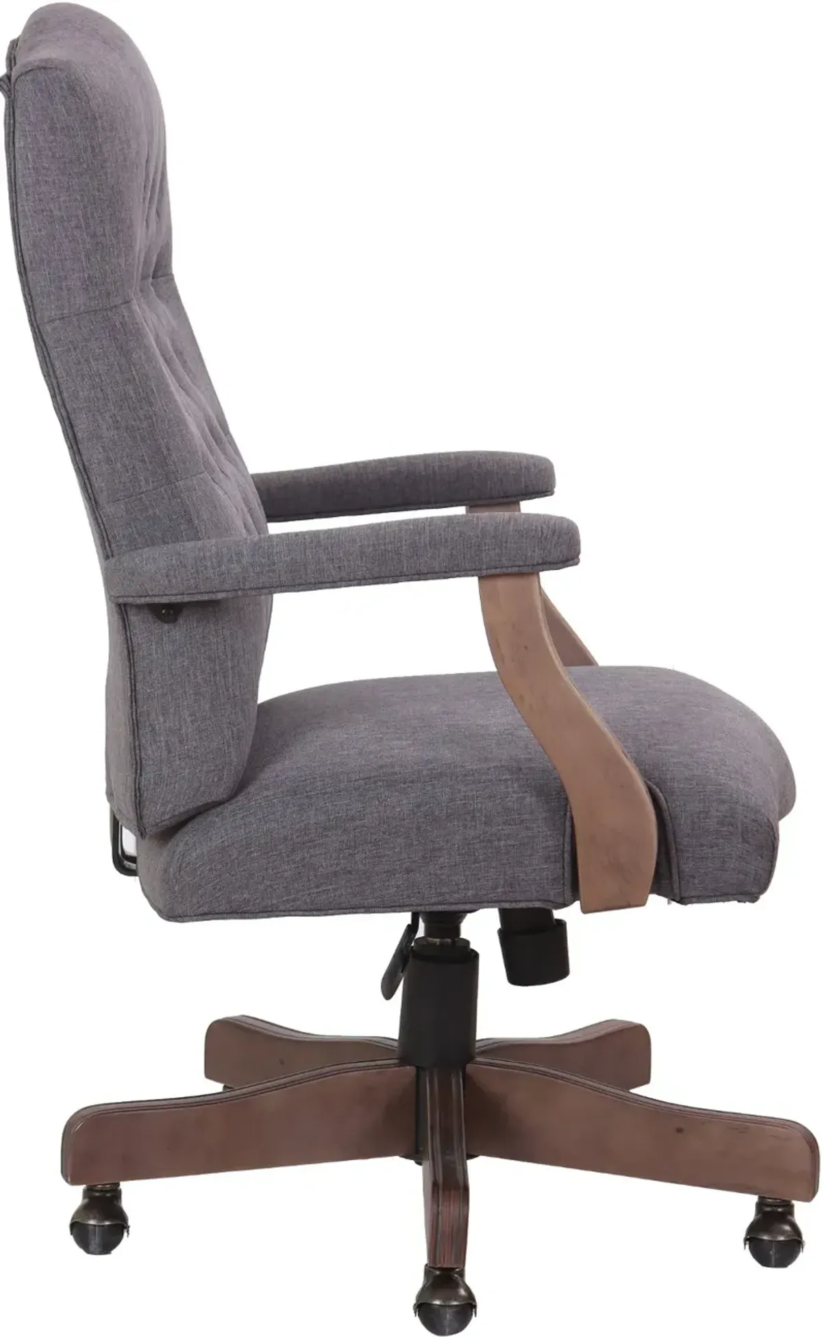 Gray High-Back Executive Swivel Chair