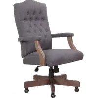 Gray High-Back Executive Swivel Chair