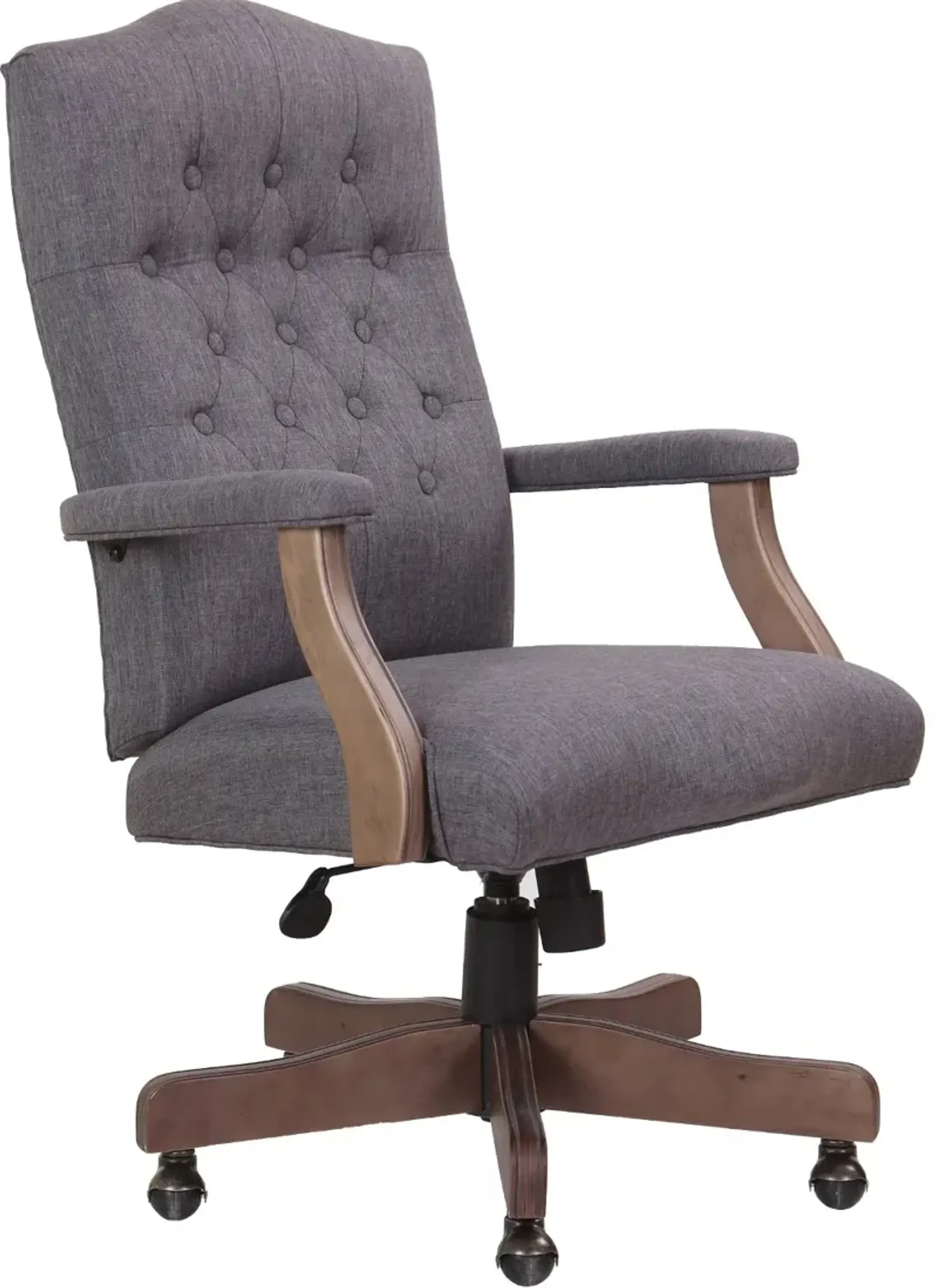 Gray High-Back Executive Swivel Chair