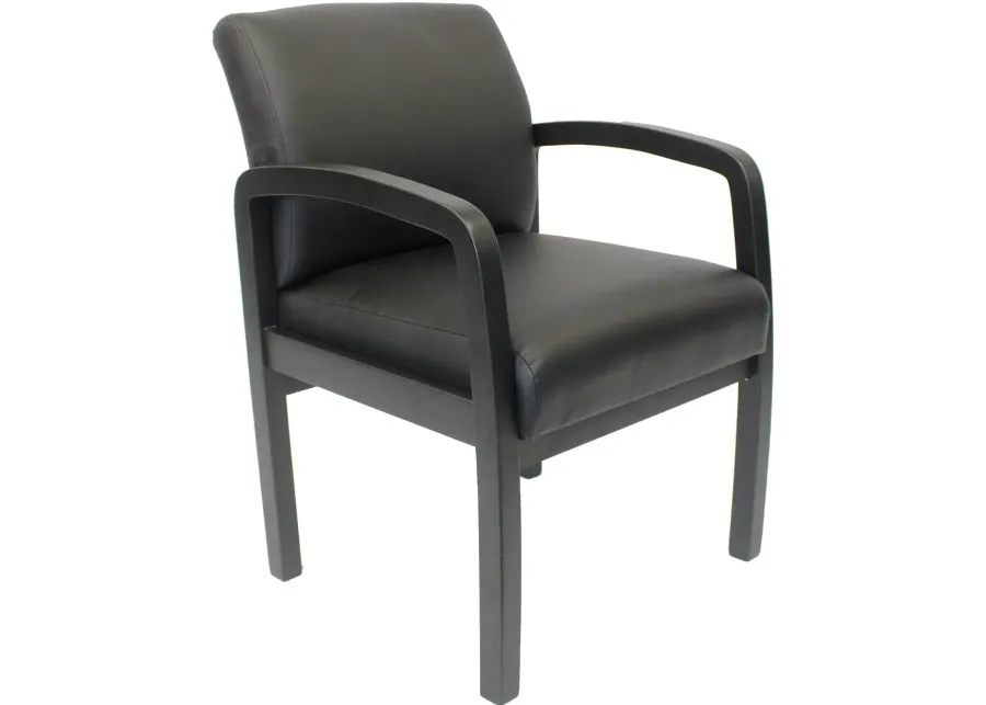 Black Office Guest Chair