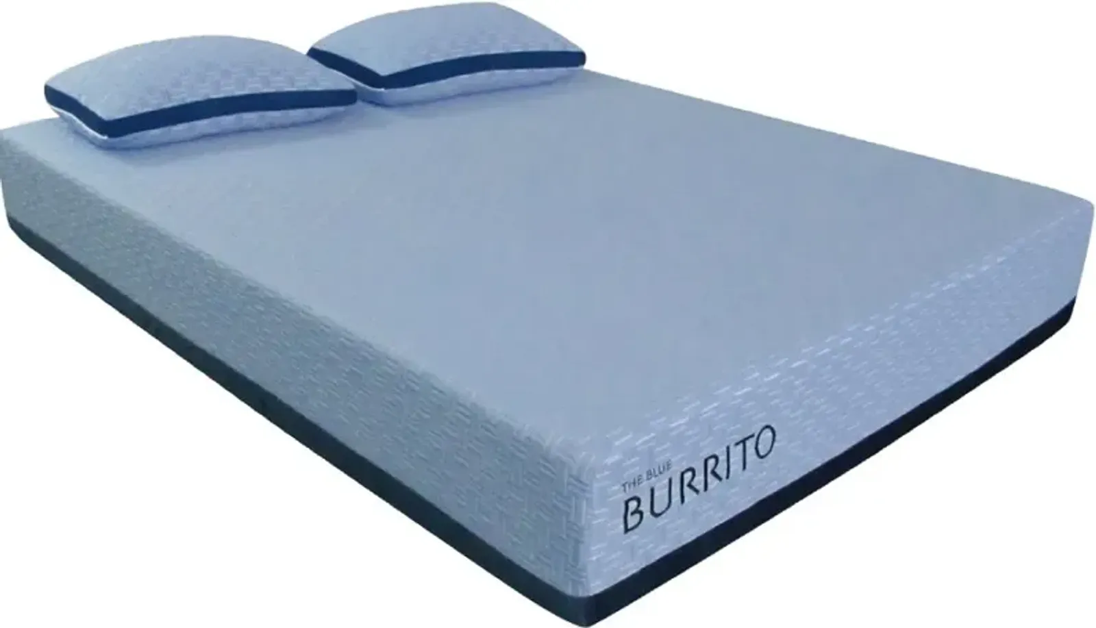 Blue Burrito Visco Gel Memory Foam Split King Mattress