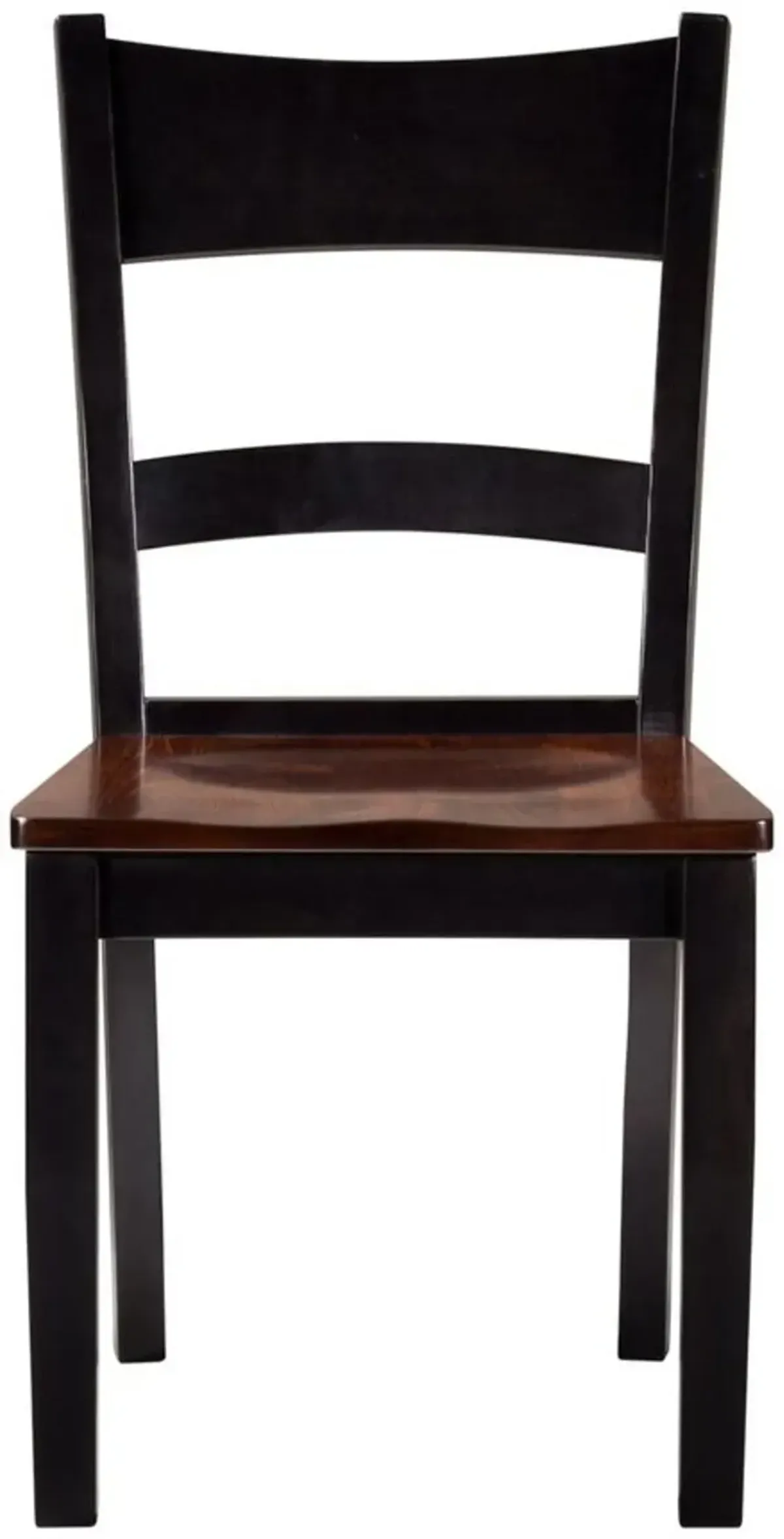 Saber Two-Tone Ladder Back Dining Chair