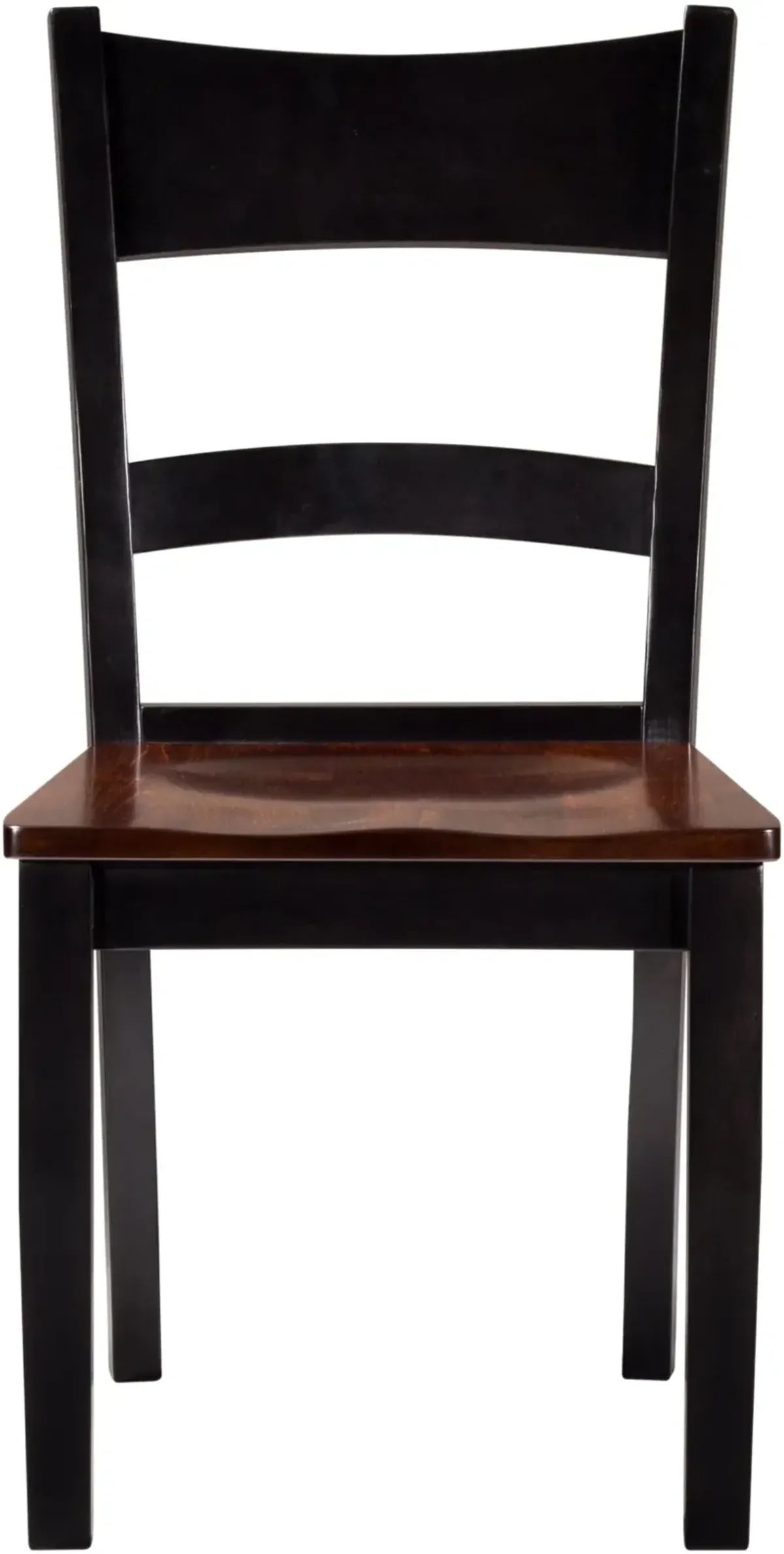 Saber Two-Tone Ladder Back Dining Chair