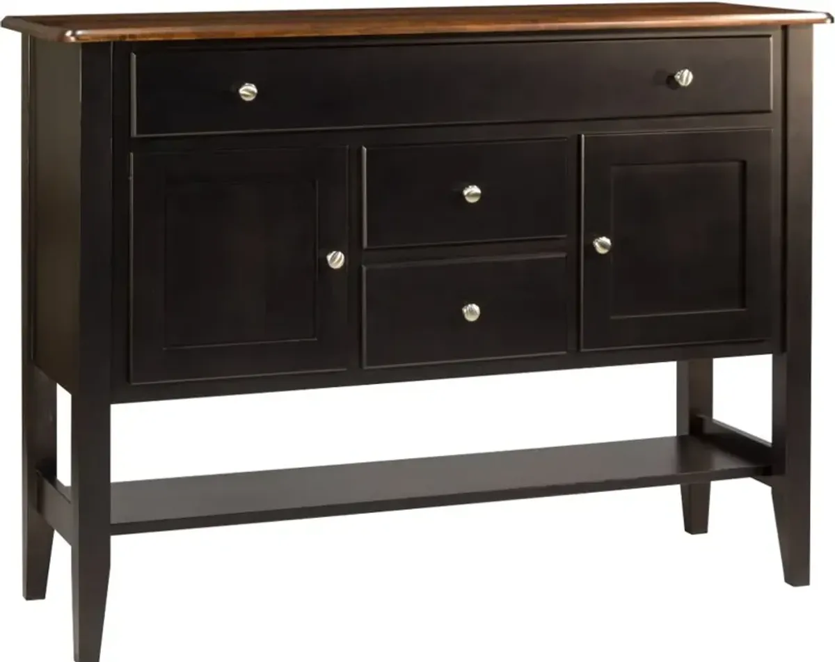 Saber Two-Tone Dining Room Buffet