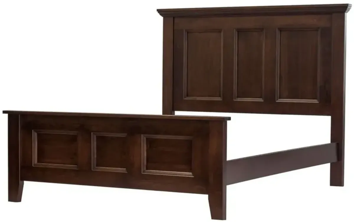 Brentwood Brown Queen Bed