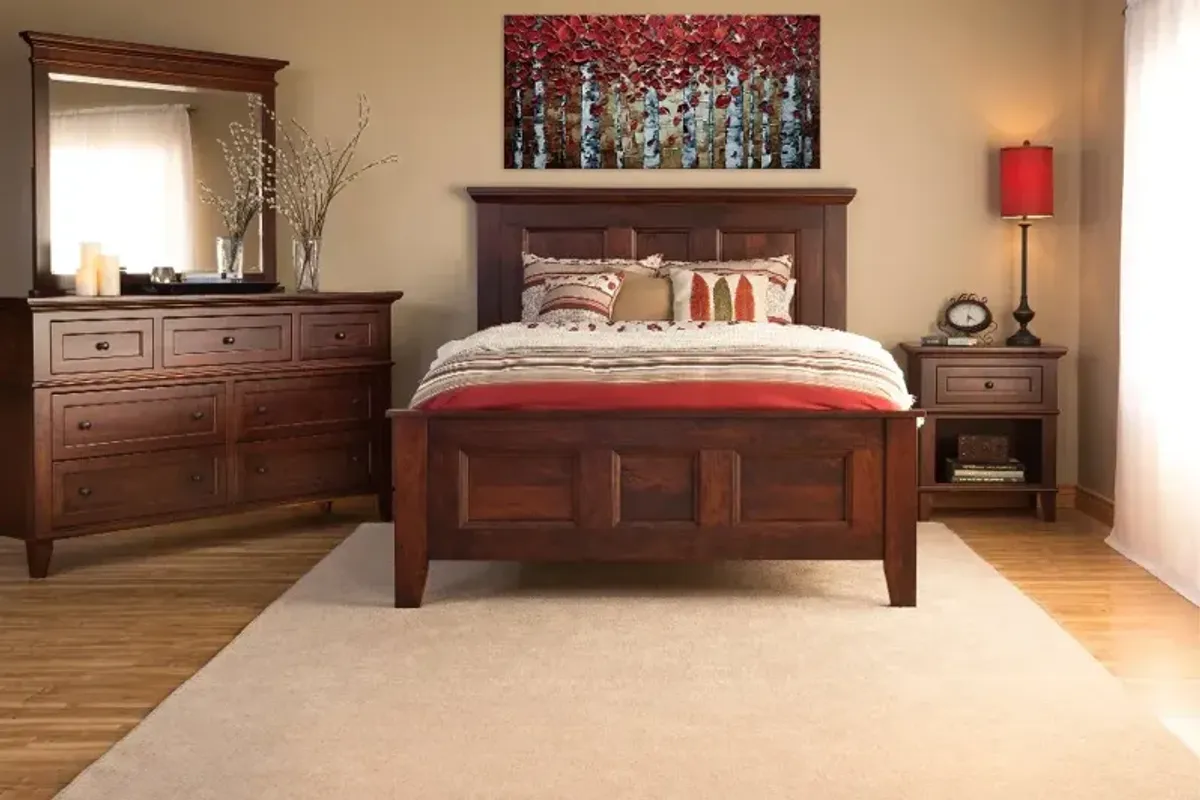 Brentwood Brown Queen Bed