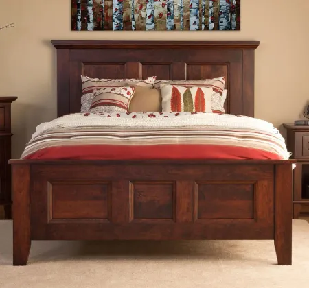 Brentwood Brown King Bed