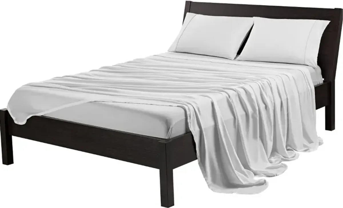 Bedgear White Dri-Tec Performance Queen Bed Sheets