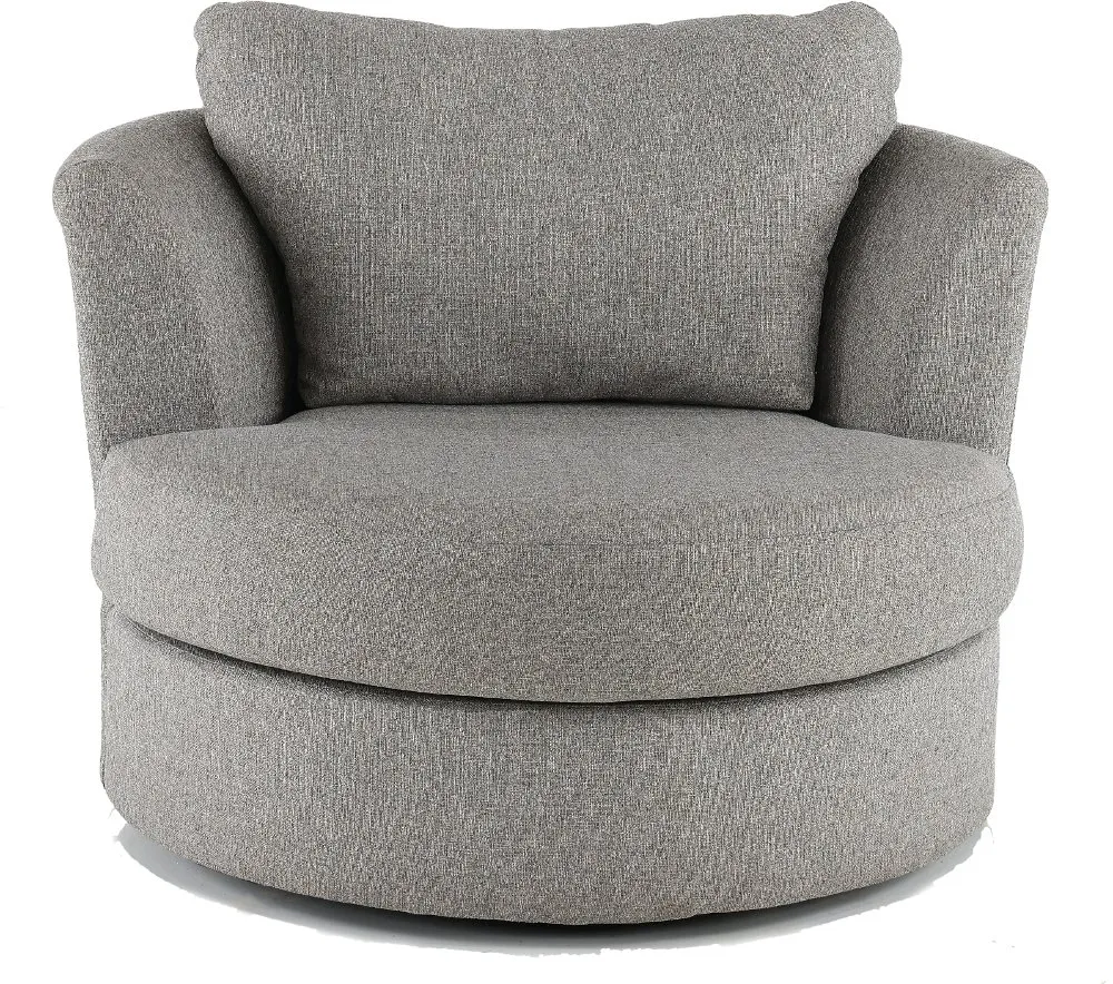 Emerson Slate Gray Swivel Chair