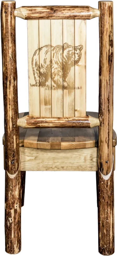 Country Bear Dining Chair - Glacier Country