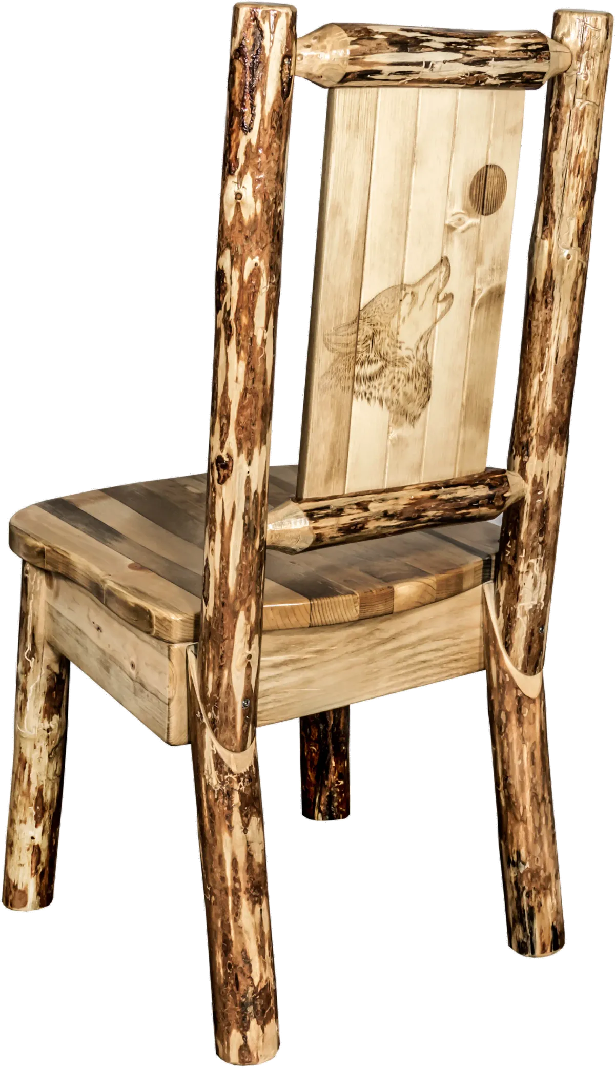 Country Wolf Dining Chair - Glacier Country