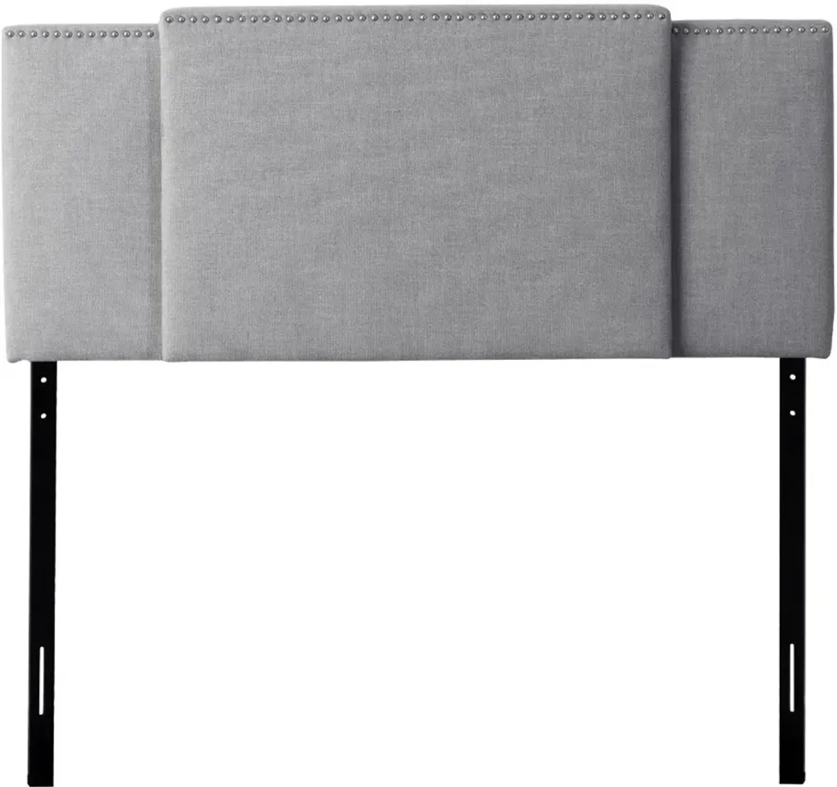 Gray Expandable Full Size, Queen, King Size Headboard