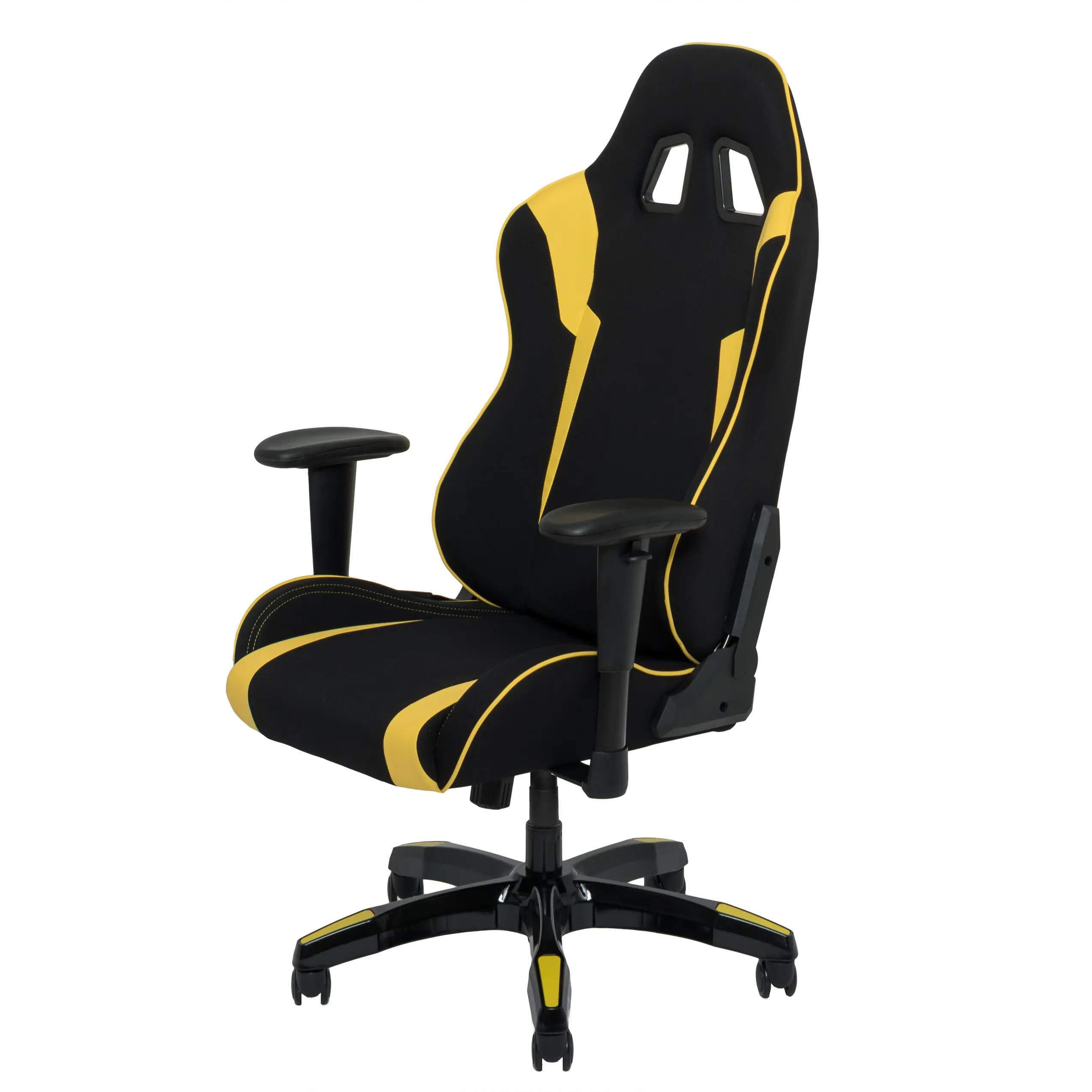 Workspace Black and Yellow Gaming Desk Chair