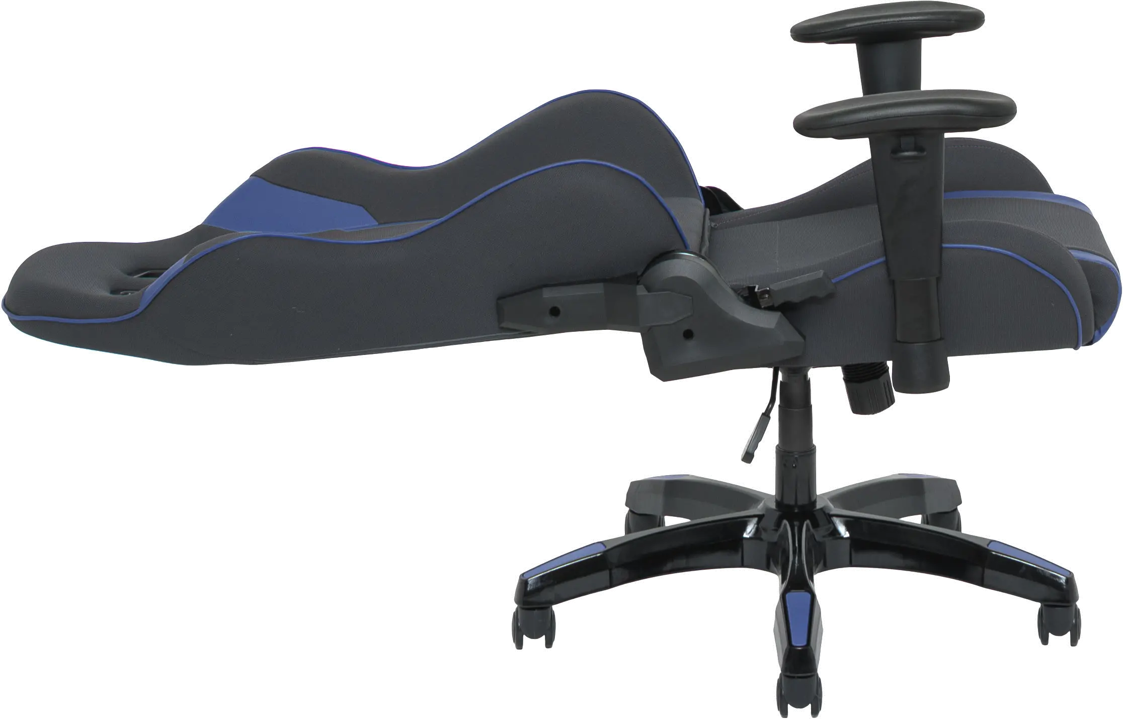Workspace Gray and Blue Gaming Desk Chair
