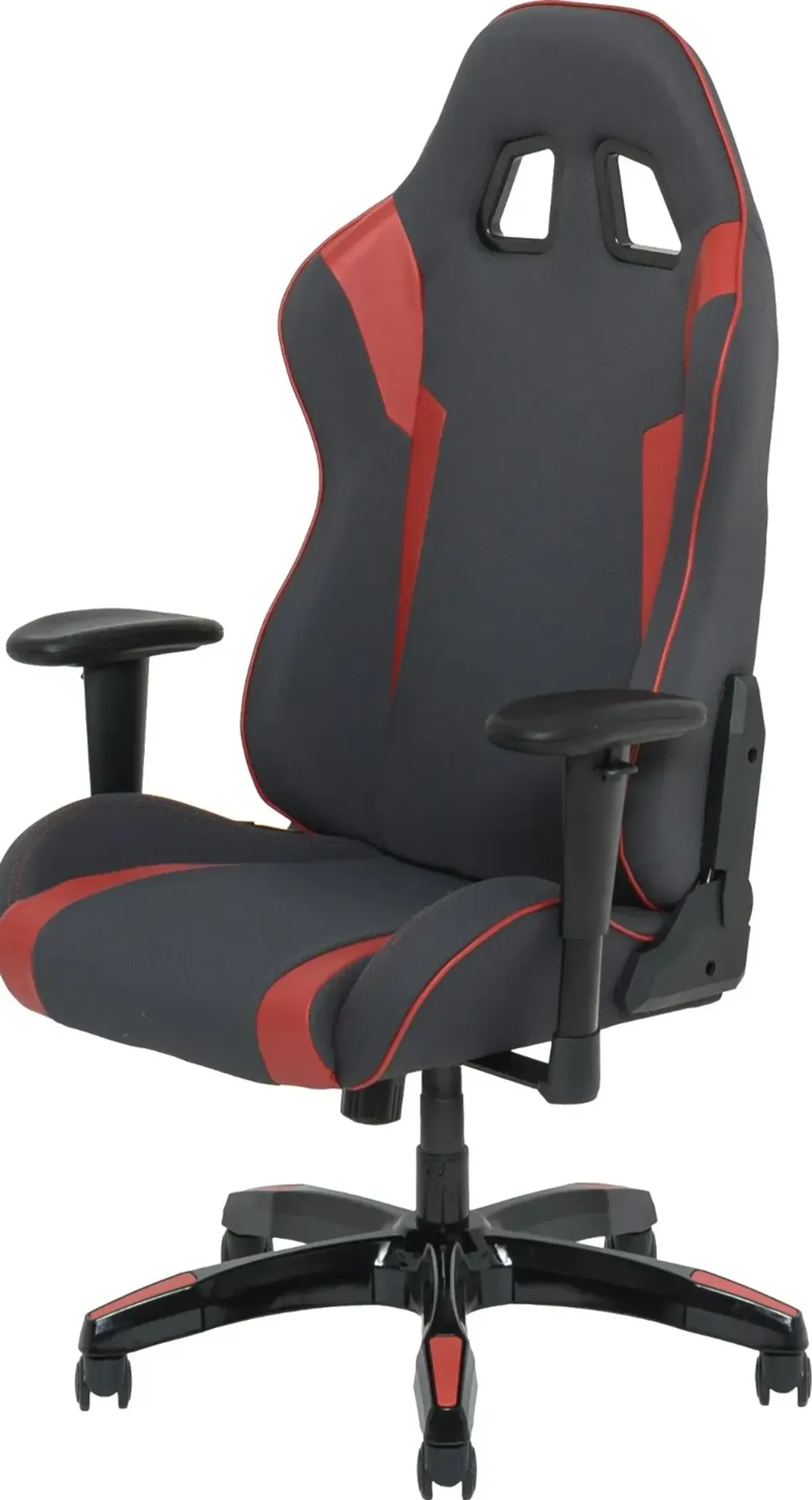 Workspace Gray and Red Gaming Desk Chair