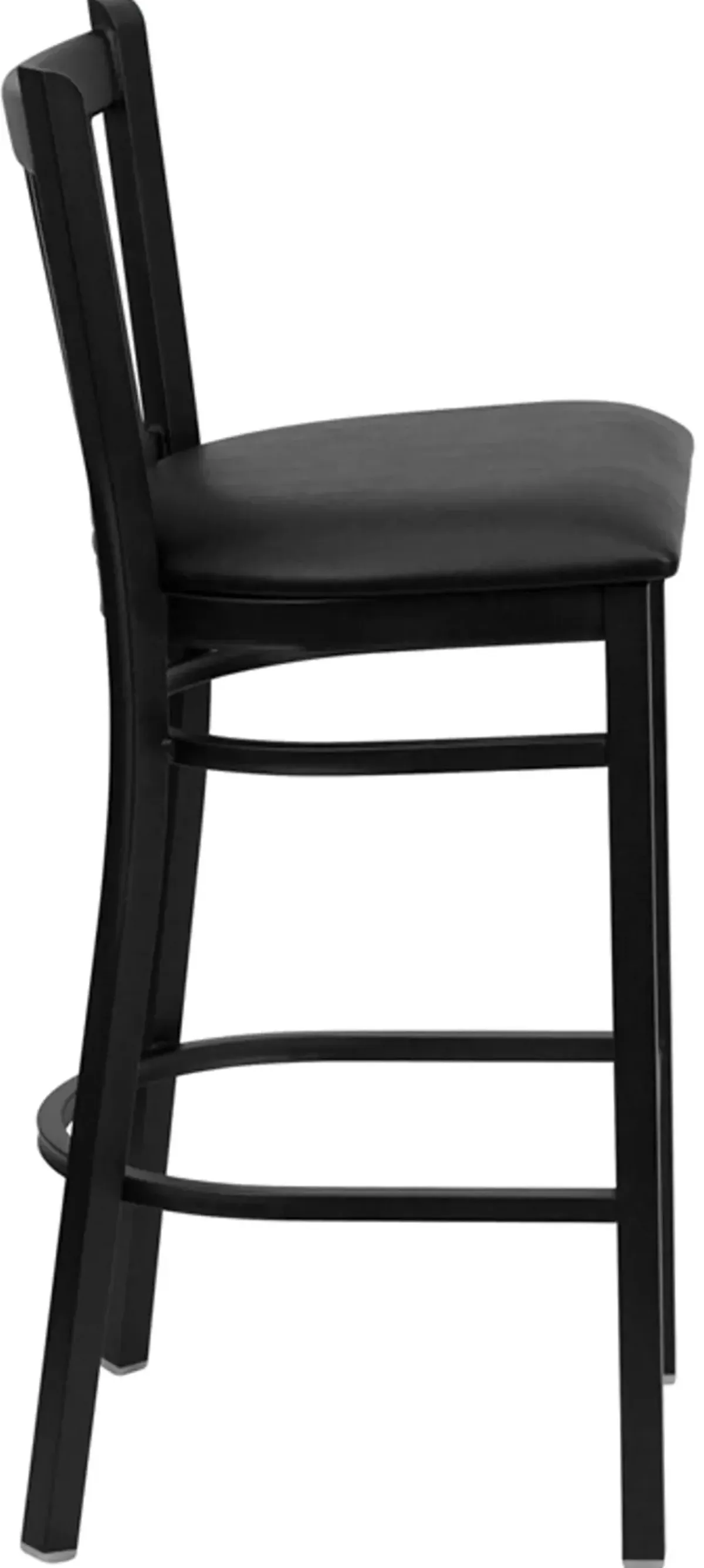 Hercules Black Metal Bar Stool