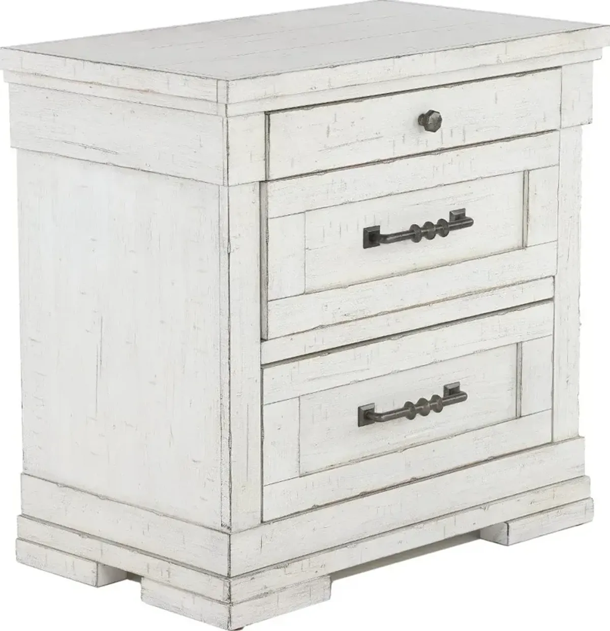 Coming Home Chalk White Nightstand