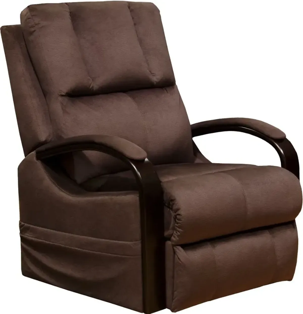 Chandler Walnut Brown Power Reclining Lift Chair