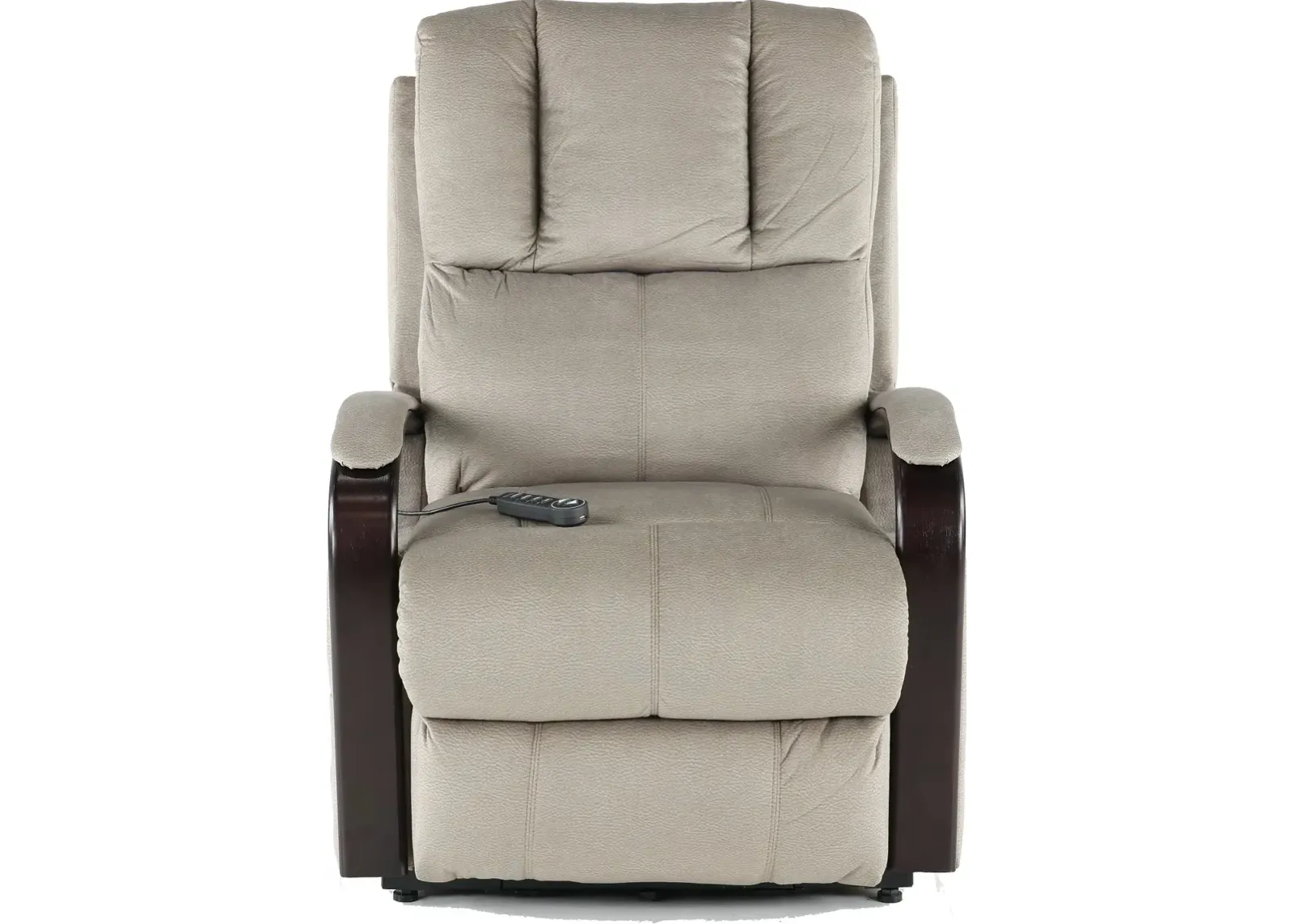 Chandler Aluminum Gray Power Reclining Lift Chair