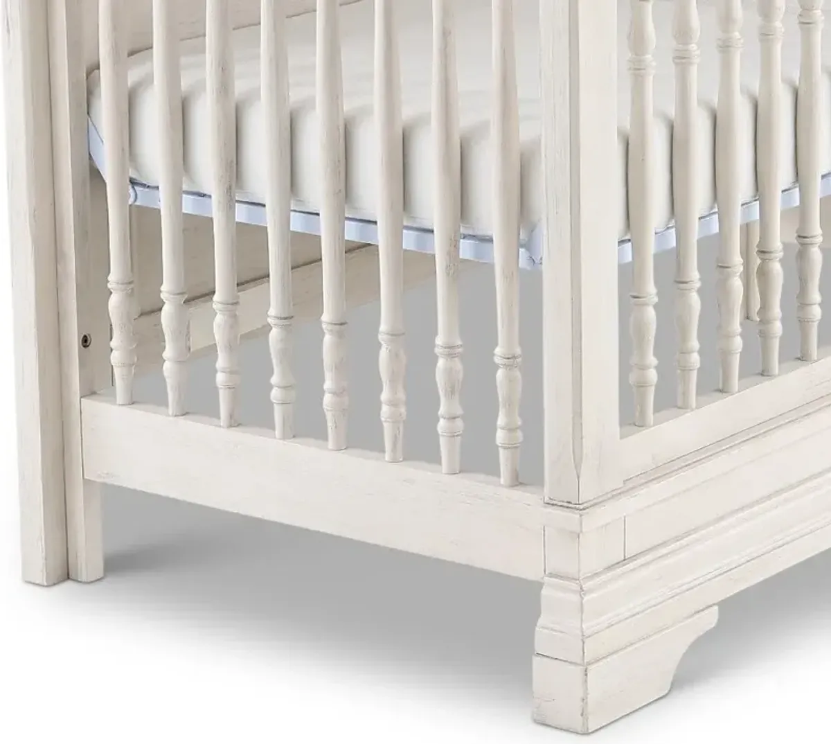 Olivia White 4-in-1 Convertible Crib