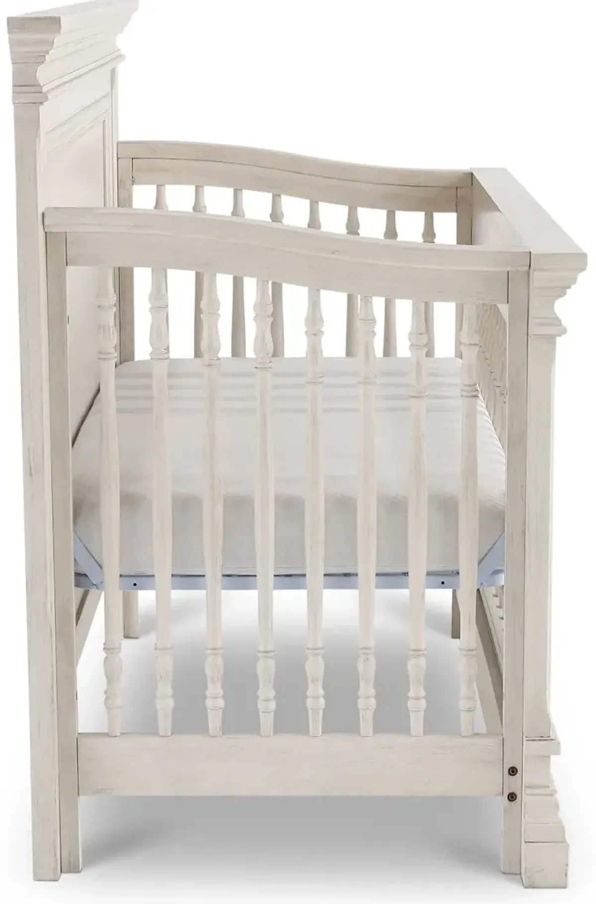 Olivia White 4-in-1 Convertible Crib