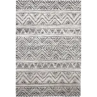 Granada 5 x 8 Beige, Ivory, and Charcoal Gray Area Rug
