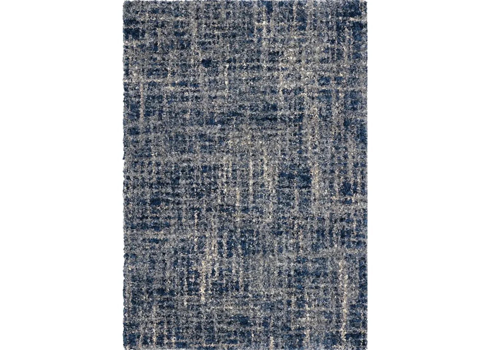 Cotton Tail 8 x 11 Transitional Navy Blue Rug