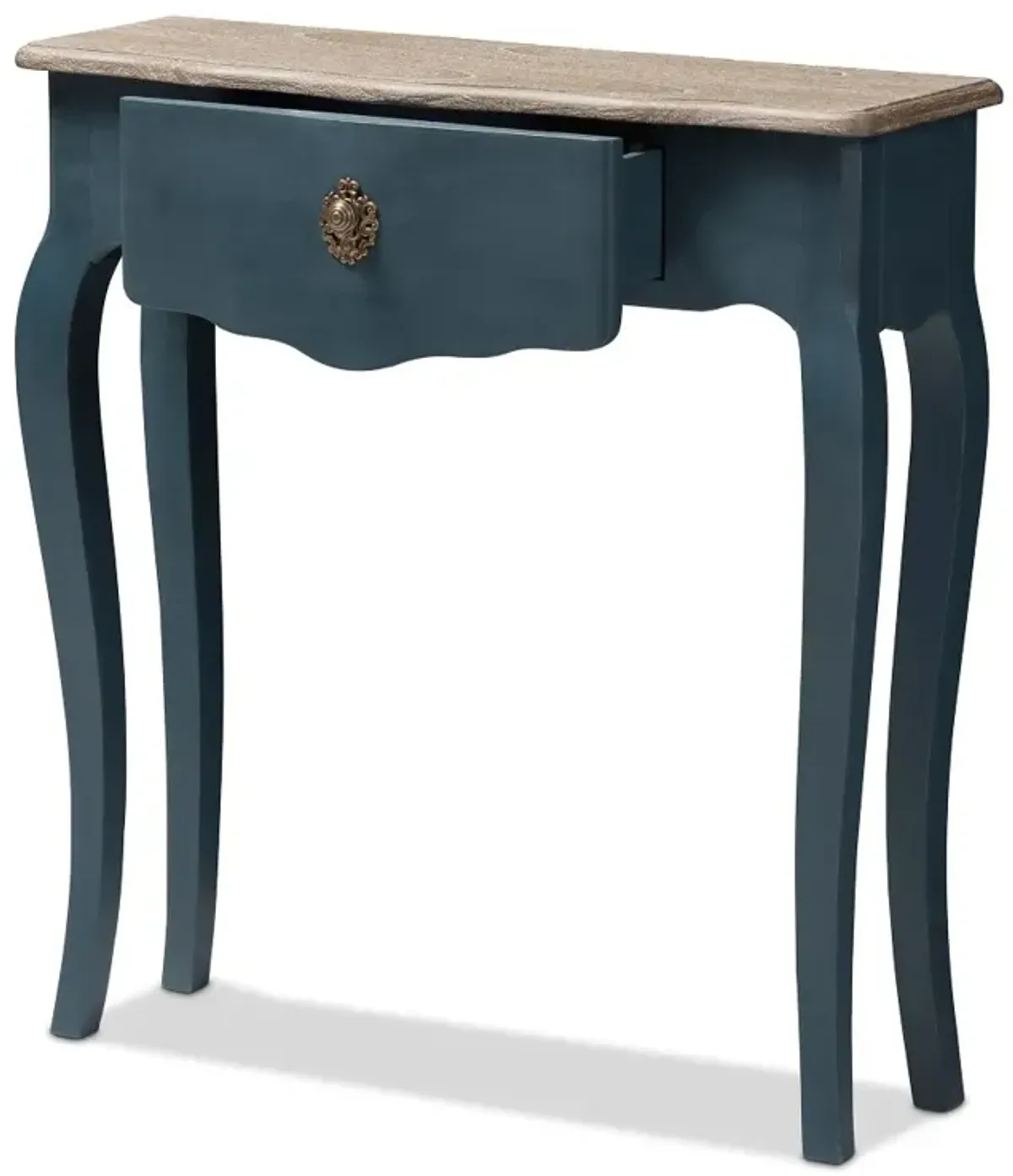 Provincial Blue Console Table
