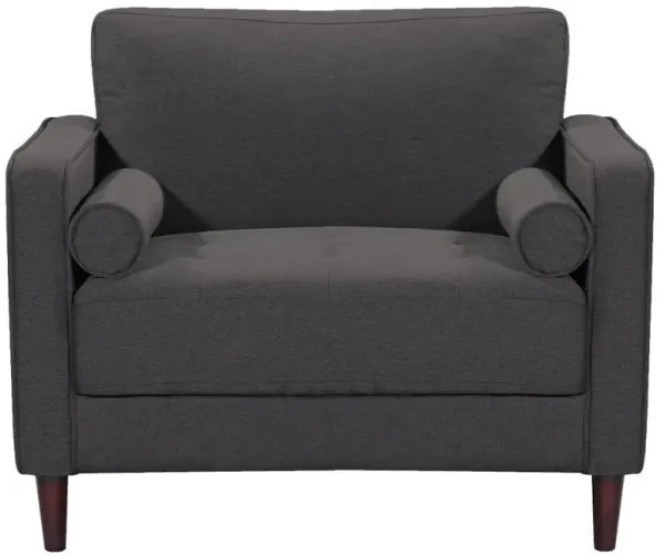 Lawrence Heather Gray Armchair