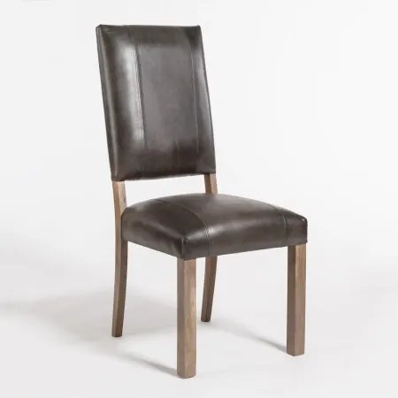 Bryant Brown Leather Dining Room Chair