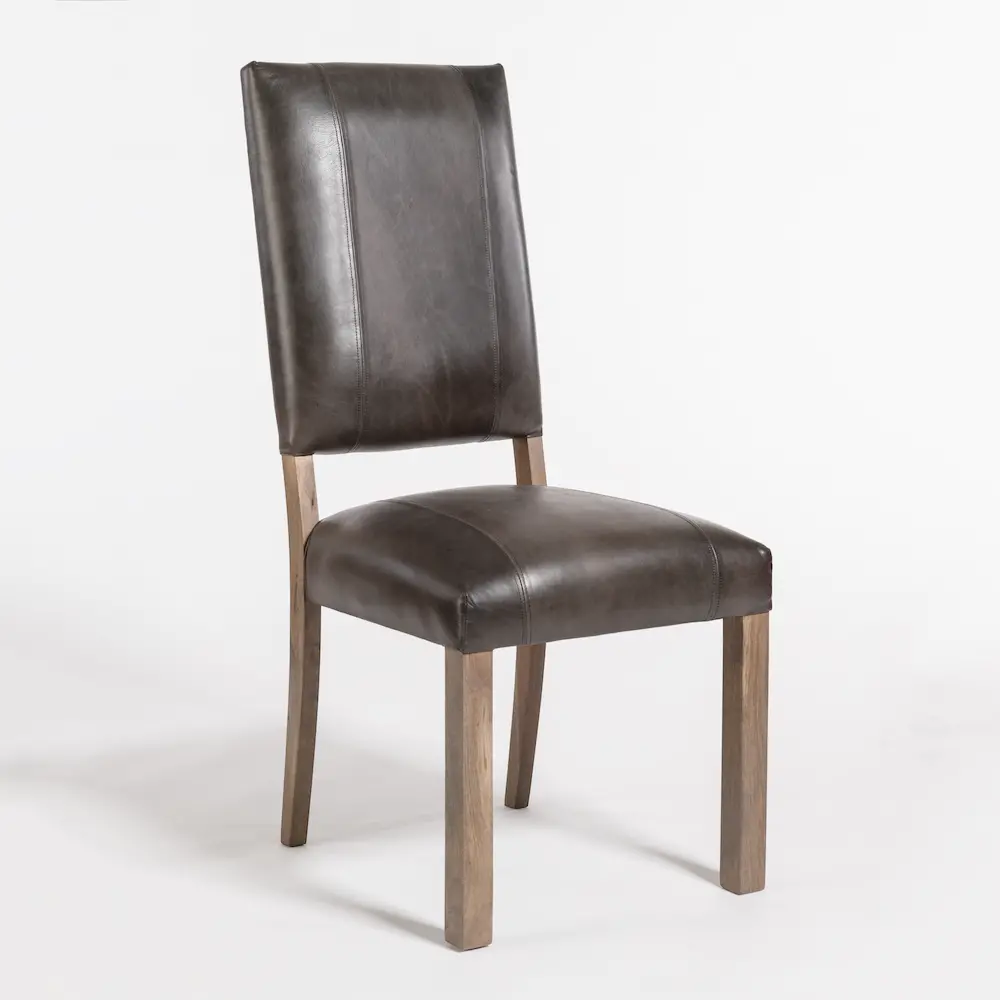 Bryant Brown Leather Dining Room Chair