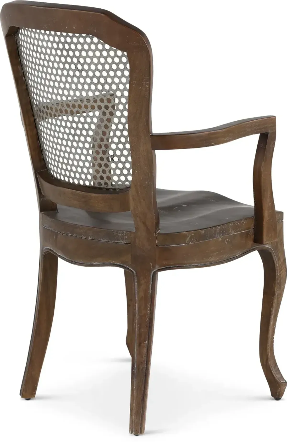 Soulan Brown Dining Room Arm Chair