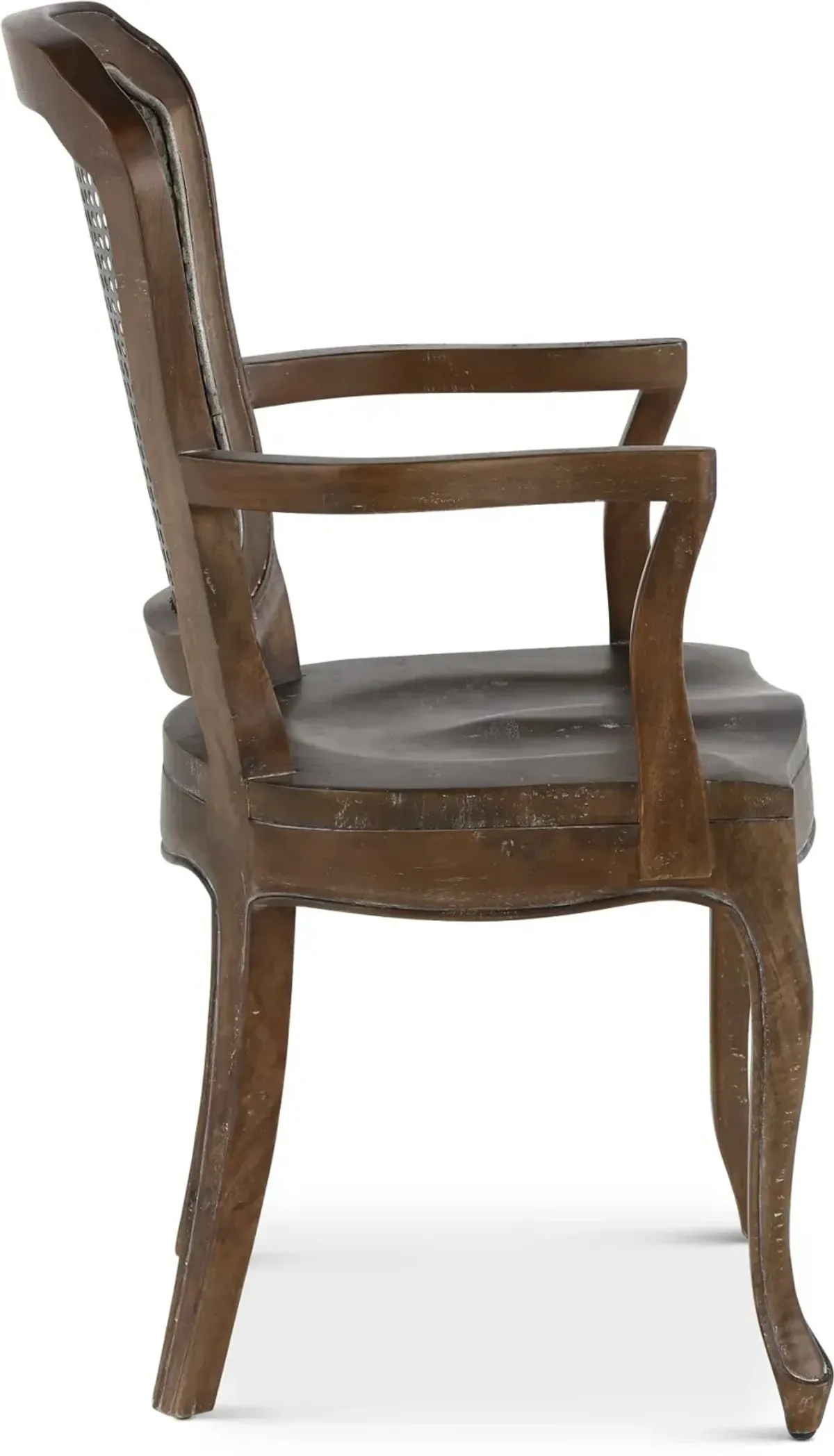 Soulan Brown Dining Room Arm Chair