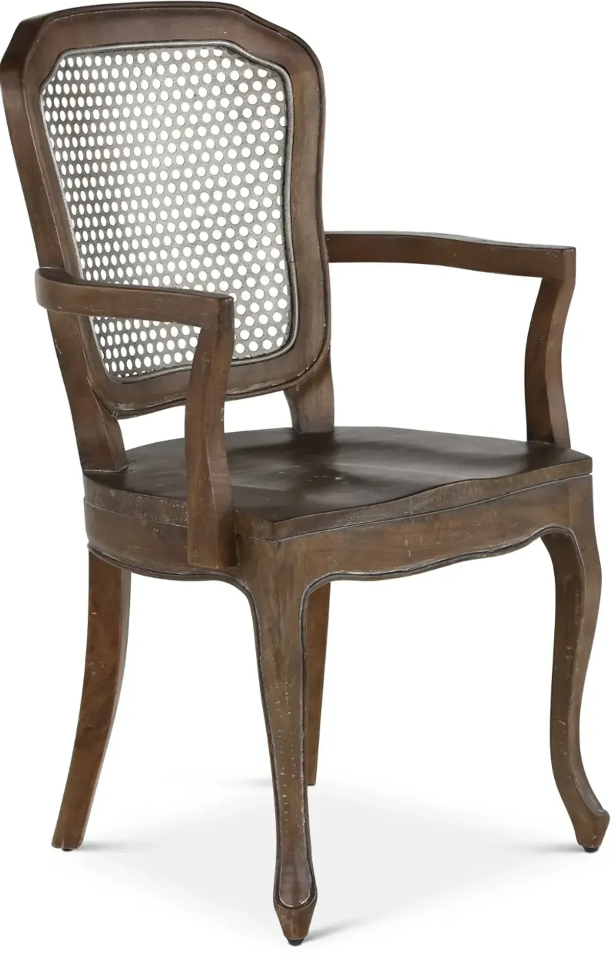 Soulan Brown Dining Room Arm Chair