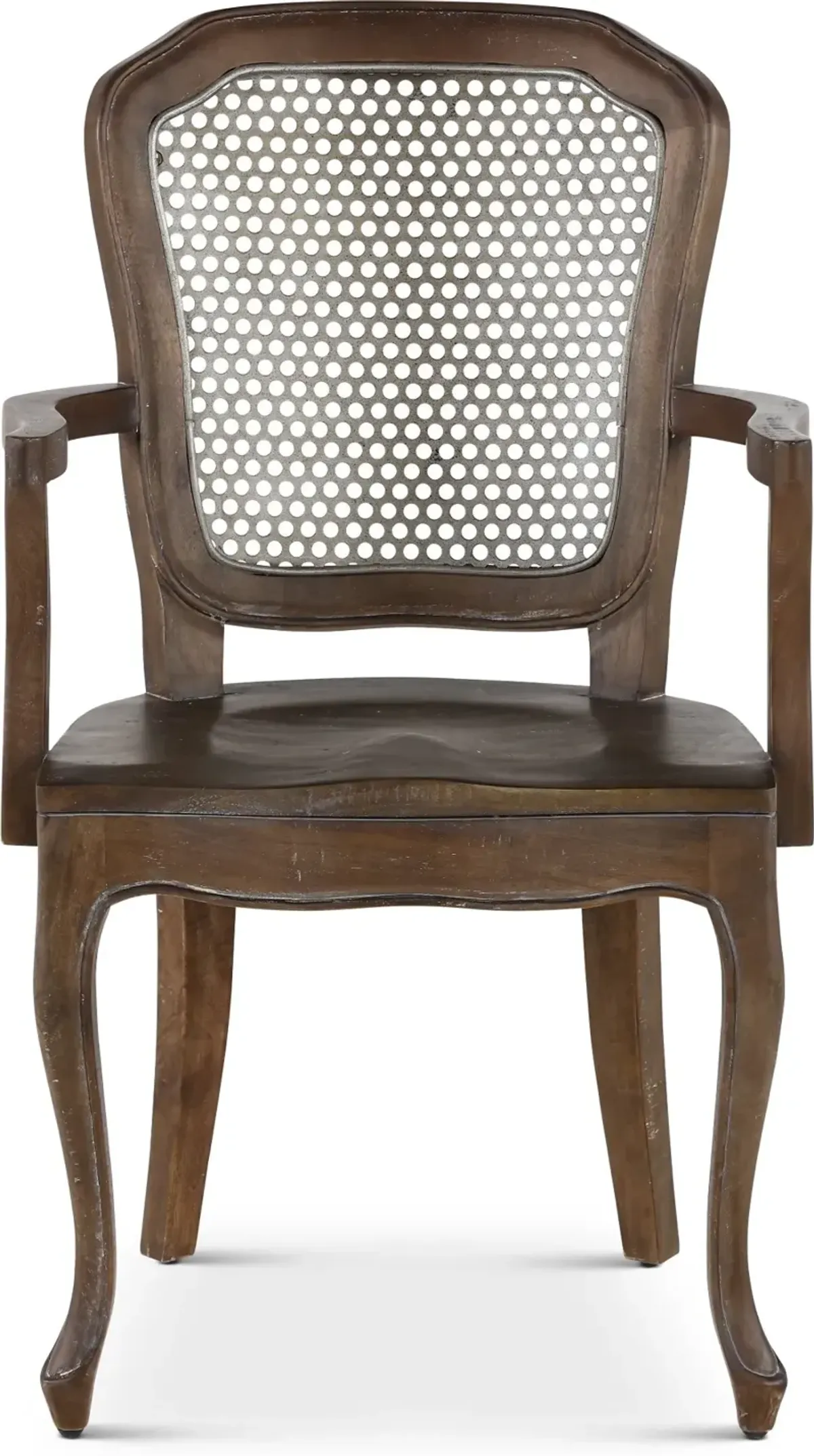 Soulan Brown Dining Room Arm Chair