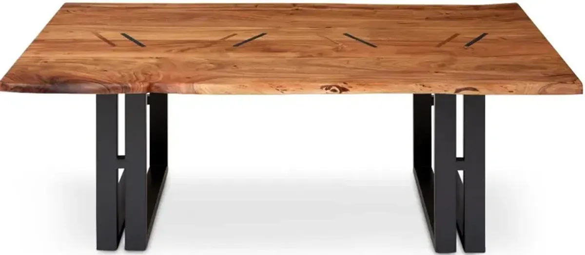 Copenhagen Natural Live Edge Coffee Table