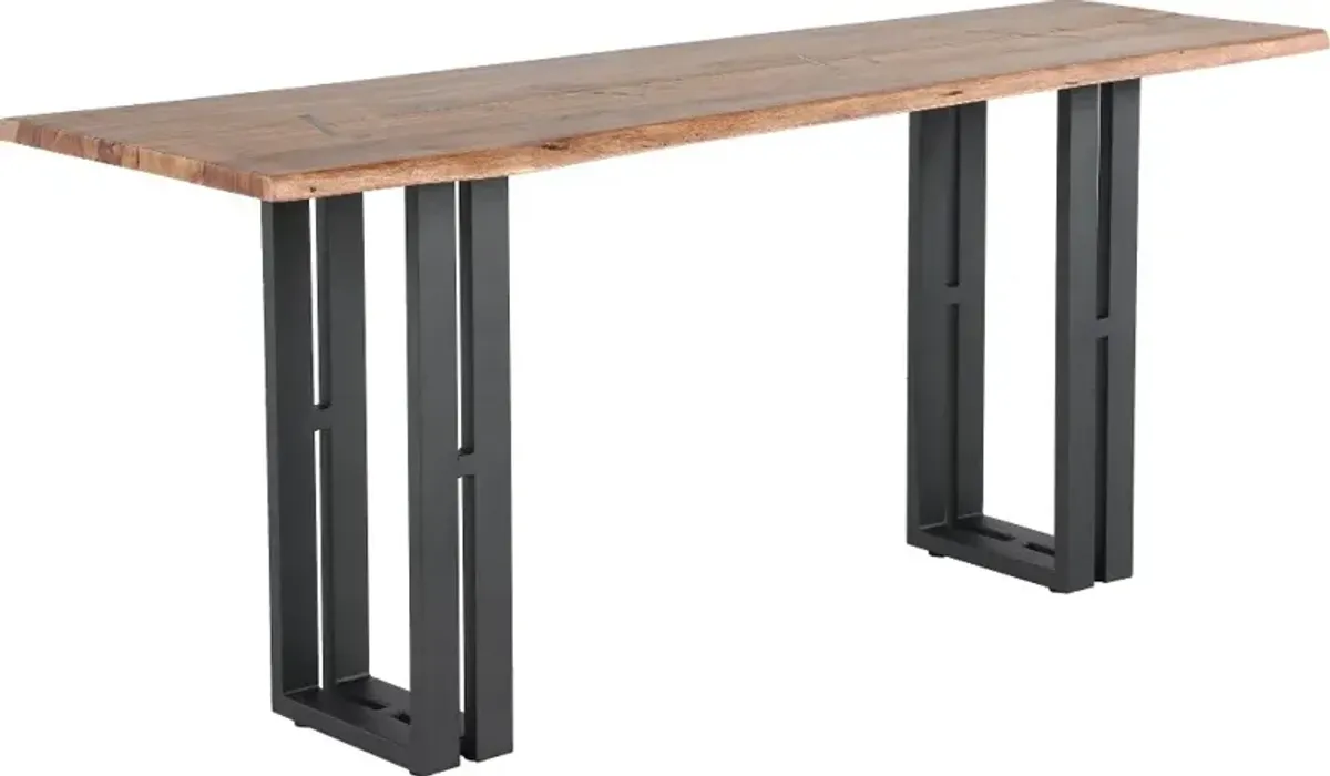 Copenhagen Natural Live Edge Sofa Table