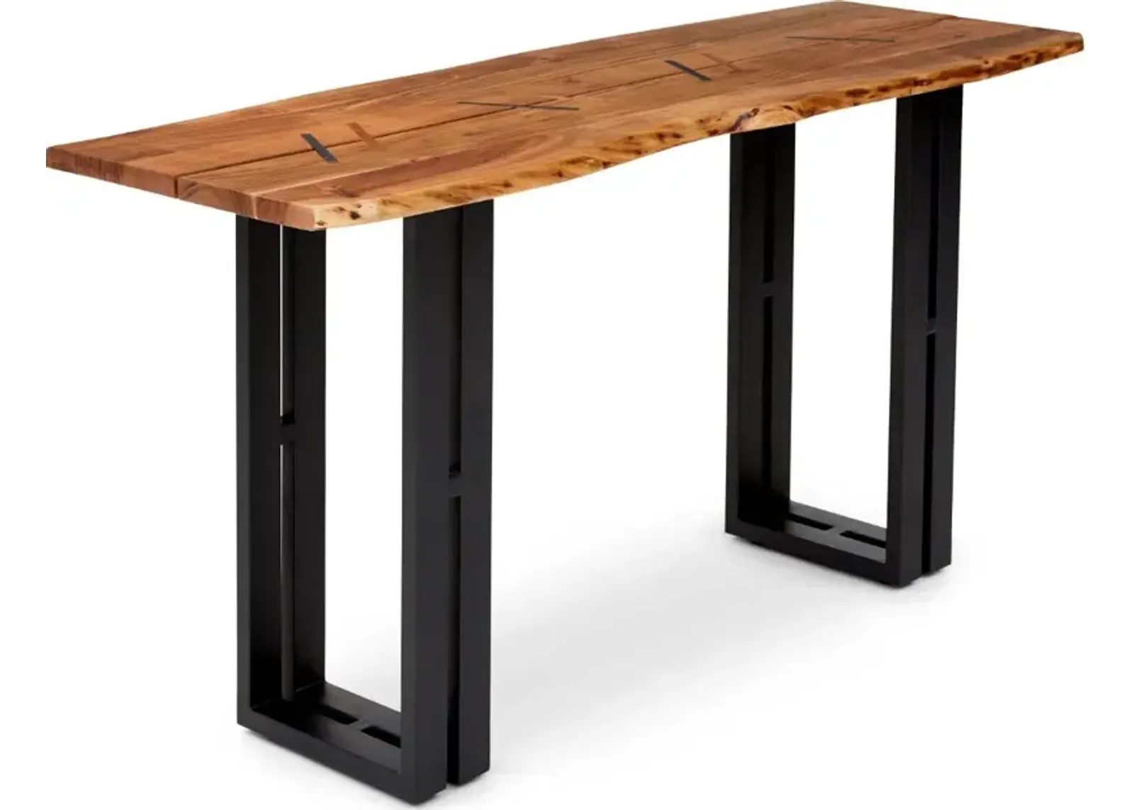 Copenhagen Natural Live Edge Sofa Table