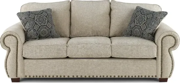 Southport Canvas Tan Sofa