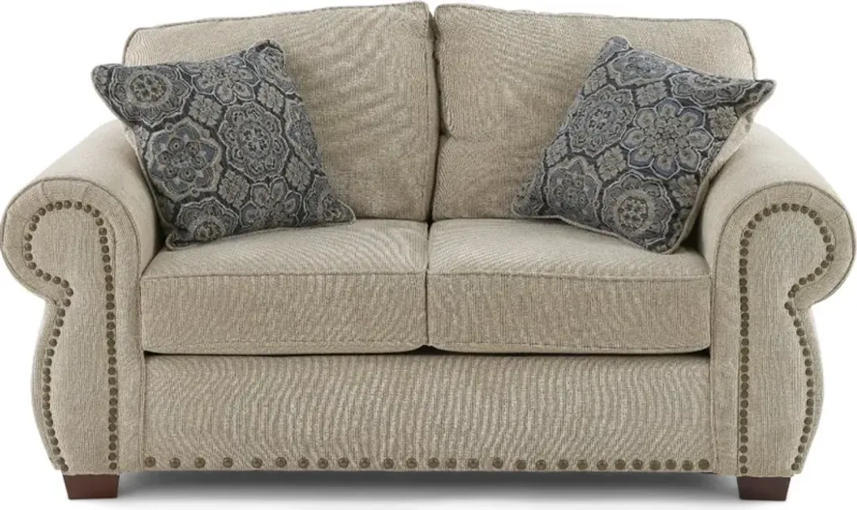 Southport Tan Loveseat