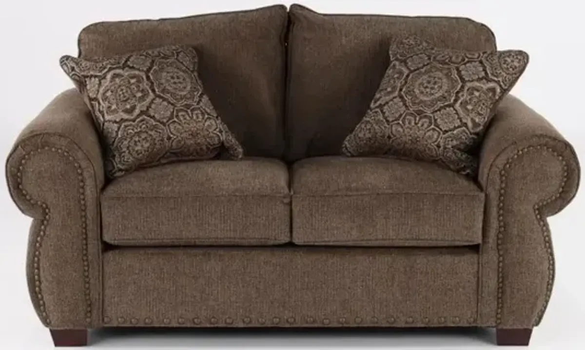 Southport Brown Loveseat