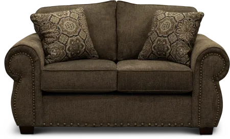 Southport Brown Loveseat